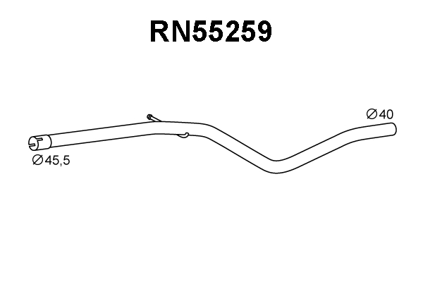 Exhaust Pipe (RN55259)