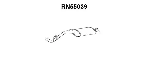 Rear Muffler (RN55039)