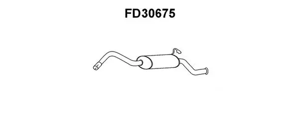 Rear Muffler (FD30675)