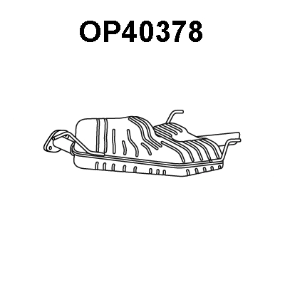 Rear Muffler (OP40378)