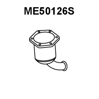 Soot/Particulate Filter, exhaust system (ME50126S)
