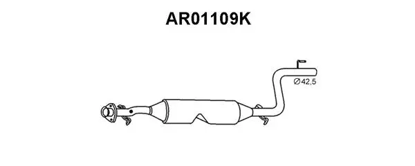 Catalytic Converter (AR01109K)