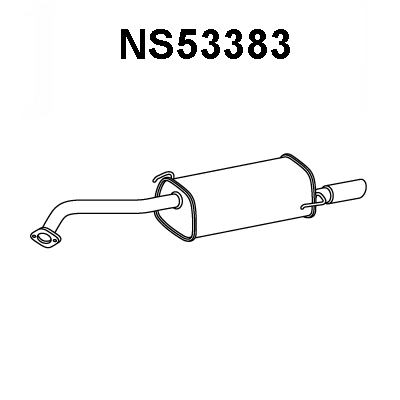 Rear Muffler (NS53383)