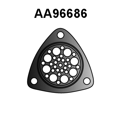 Gasket, exhaust pipe (AA96686)