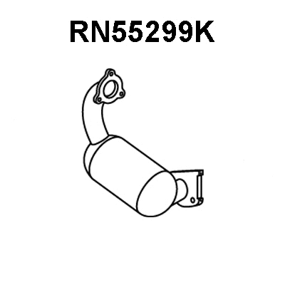 Catalytic Converter (RN55299K)