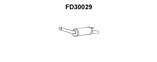 Rear Muffler (FD30029)