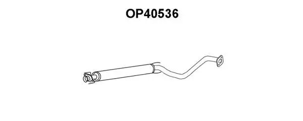 Centre Muffler (OP40536)