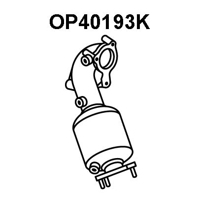 Catalytic Converter (OP40193K)