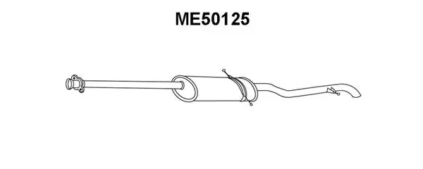 Rear Muffler (ME50125)