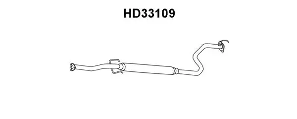 Centre Muffler (HD33109)