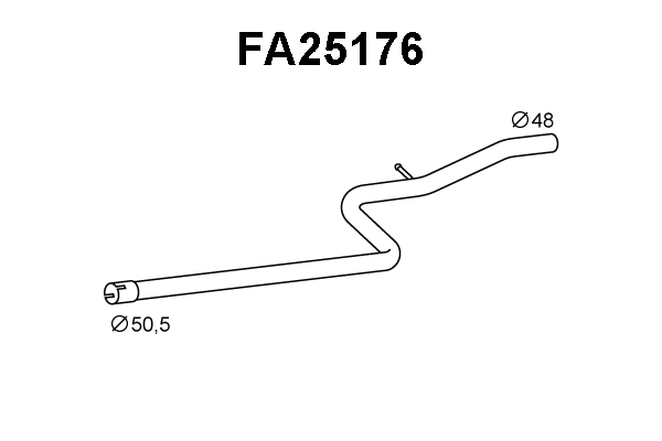 Exhaust Pipe (FA25176)