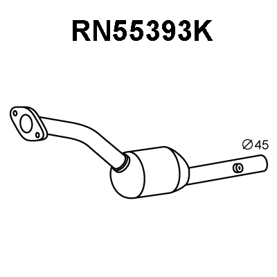 Catalytic Converter (RN55393K)