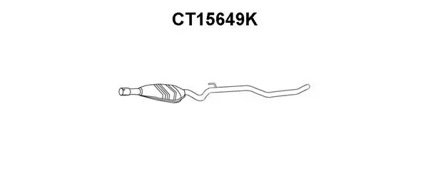 Catalytic Converter (CT15649K)