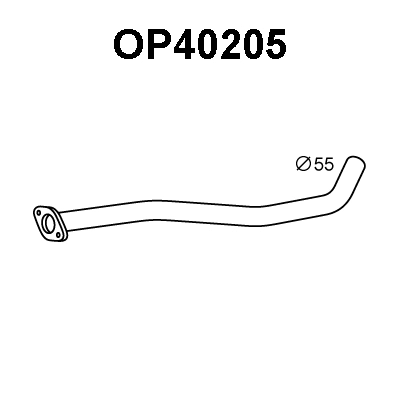 Exhaust Pipe (OP40205)