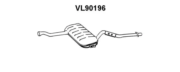 Rear Muffler (VL90196)