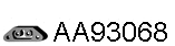 Rubber Strip, exhaust system (AA93068)
