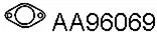 Gasket, exhaust pipe (AA96069)