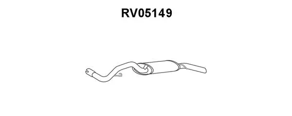 Rear Muffler (RV05149)