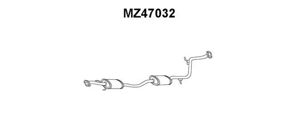 Front Muffler (MZ47032)