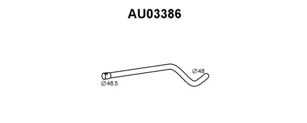 Exhaust Pipe (AU03386)