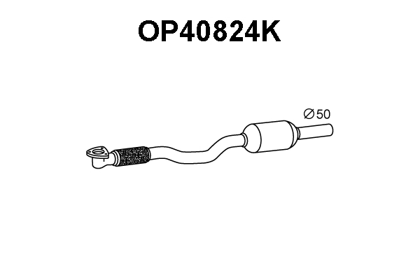 Catalytic Converter (OP40824K)