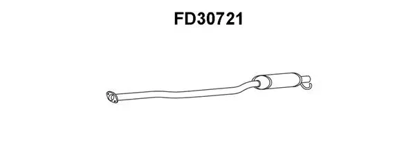 Front Muffler (FD30721)