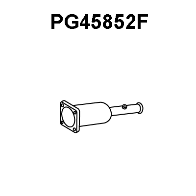 Soot/Particulate Filter, exhaust system (PG45852F)