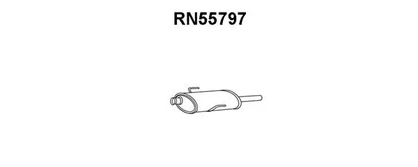 Centre Muffler (RN55797)