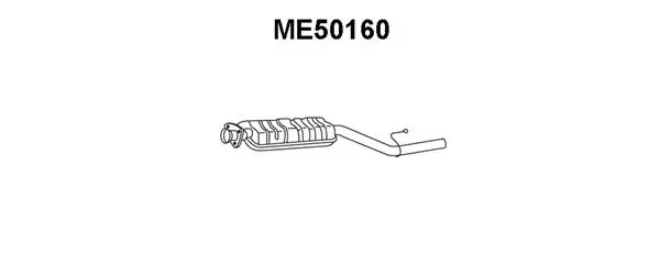 Centre Muffler (ME50160)