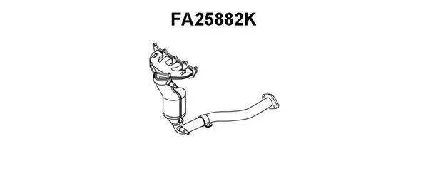 Manifold Catalytic Converter (FA25882K)