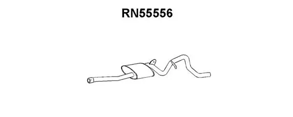Centre Muffler (RN55556)