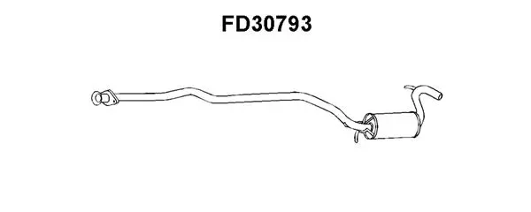 Front Muffler (FD30793)