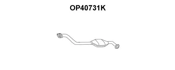 Catalytic Converter (OP40731K)