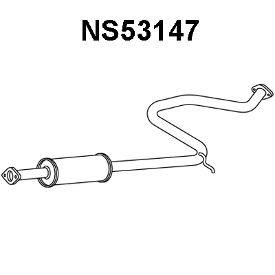 Front Muffler (NS53147)