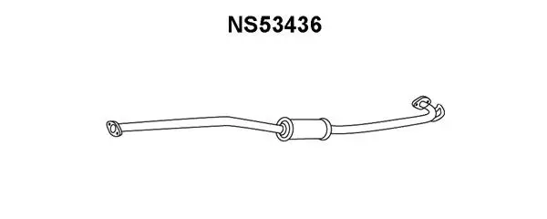 Front Muffler (NS53436)