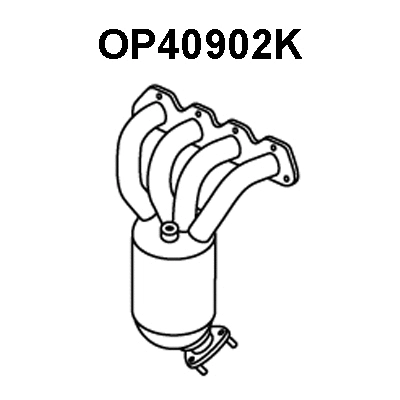 Catalytic Converter (OP40902K)