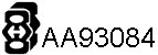 Rubber Strip, exhaust system (AA93084)