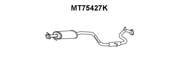 Catalytic Converter (MT75427K)