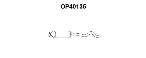 Centre Muffler (OP40135)