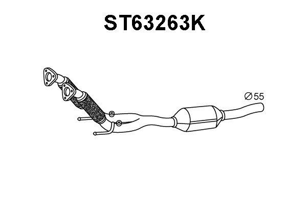 Catalytic Converter (ST63263K)