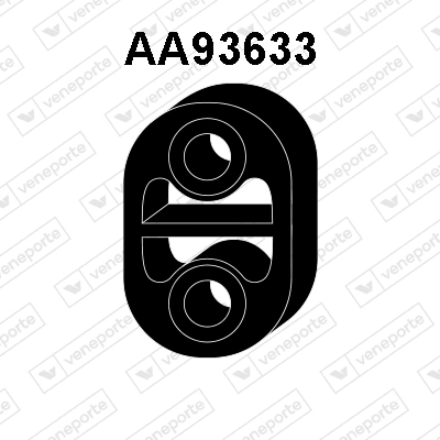 Rubber Strip, exhaust system (AA93633)