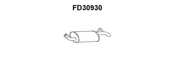 Rear Muffler (FD30930)