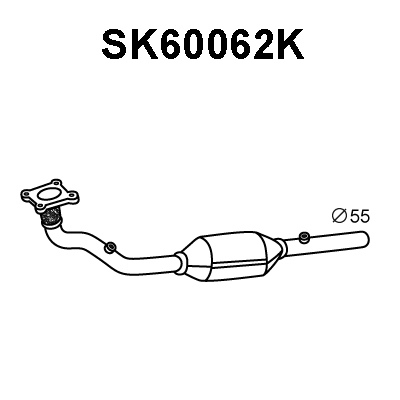 Catalytic Converter (SK60062K)