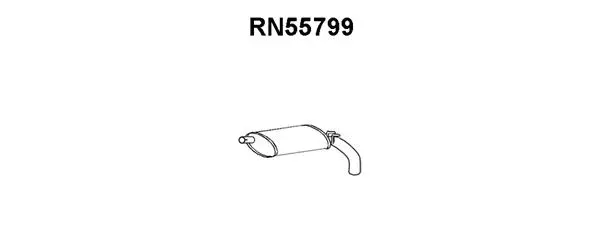 Rear Muffler (RN55799)