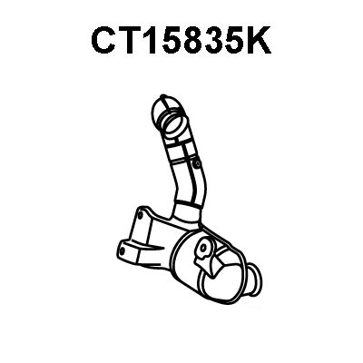 Catalytic Converter (CT15835K)