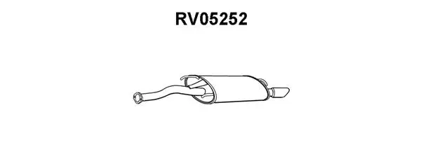 Rear Muffler (RV05252)