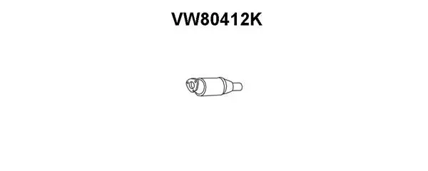 Catalytic Converter (VW80412K)