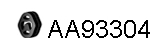 Rubber Strip, exhaust system (AA93304)