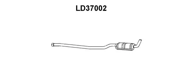 Centre Muffler (LD37002)