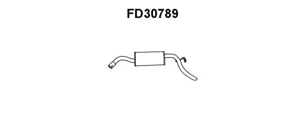 Rear Muffler (FD30789)